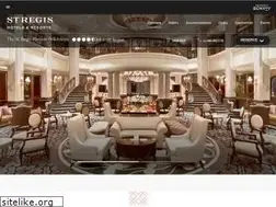 Sites similar to stregismoscow.com