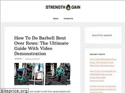 Sites similar to strengthandgain.com