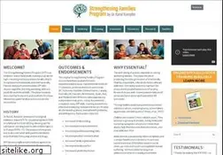 Sites similar to strengtheningfamiliesprogram.org