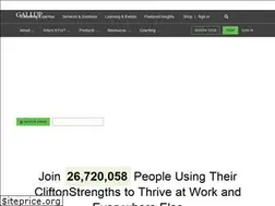 Sites similar to strengths.gallup.com