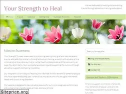 Sites similar to strengthtoheal.org