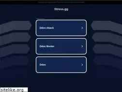 Sites similar to stress.gg