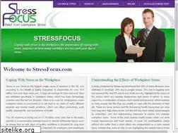 Sites similar to stressfocus.com