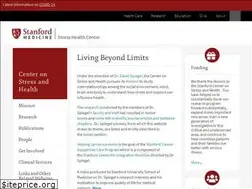 Sites similar to stresshealthcenter.stanford.edu