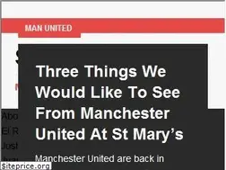 Sites similar to stretford-end.com