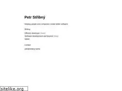 Sites similar to stribny.name