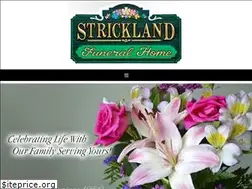 Sites similar to stricklandfuneralhome.com