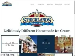 Sites similar to stricklands.info