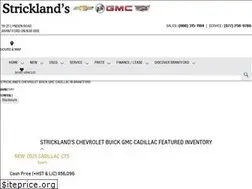 Sites similar to stricklandsgm.com