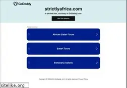 Sites similar to strictlyafrica.com