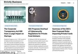 Sites similar to strictlybusinesslawblog.com