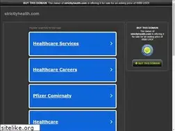 Sites similar to strictlyhealth.com