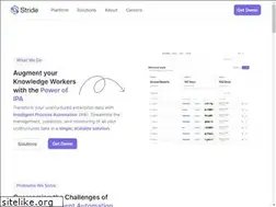 Sites similar to stride.ai