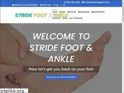 Sites similar to stridefootankle.com