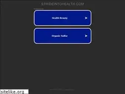 Sites similar to strideintohealth.com