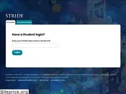 Sites similar to stridelogin.com