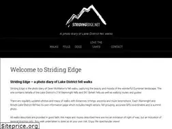 Sites similar to stridingedge.net