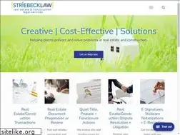 Sites similar to striebecklaw.com