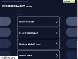 Sites similar to strikebacklaw.com