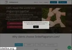 Sites similar to strikeplagiarism.com