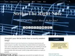 Sites similar to striketherightnote.com