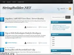 Sites similar to stringbuilder.net