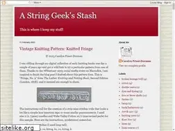 Sites similar to stringgeek.blogspot.com