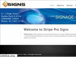 Sites similar to stripeprosigns.com