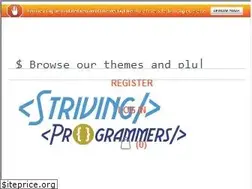 Sites similar to strivingprogrammers.com