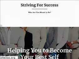 Sites similar to strivingtobe.com