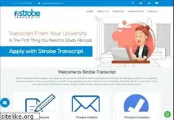 Sites similar to strobetranscript.com