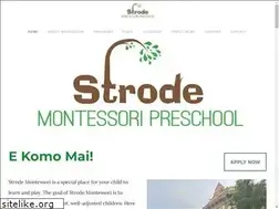 Sites similar to strodemontessori.com