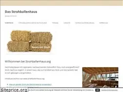 Sites similar to strohballenhaus.org