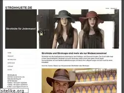 Sites similar to strohhuete.de