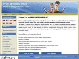 Sites similar to strojopisonline.sk