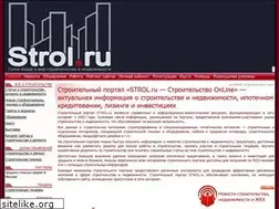 Sites similar to strol.ru
