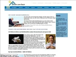 Sites similar to strom-vom-dach.info