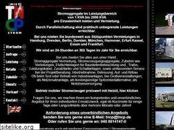 Sites similar to stromaggregatemieten.de