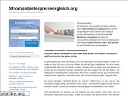 Sites similar to stromanbieterpreisvergleich.org