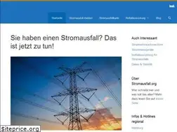 Sites similar to stromausfall.org