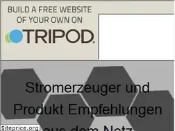 Sites similar to stromerzeuger.tripod.com