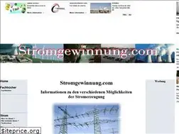 Sites similar to stromgewinnung.com