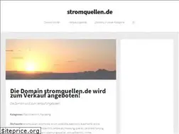 Sites similar to stromquellen.de