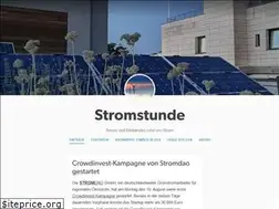 Sites similar to stromstunde.de