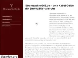Sites similar to stromzaehler365.de