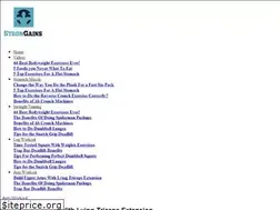 Sites similar to strongains.com
