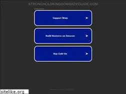 Sites similar to strongholdkingdomsadvguide.com