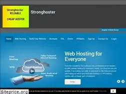 Sites similar to stronghoster.com