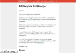 Sites similar to stronglifts.com