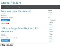 Sites similar to strongrandom.com